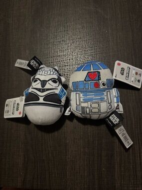 Disney Star Wars Moodiverse Series 3.0 Stormtrooper & R2-D2 Plush 2024